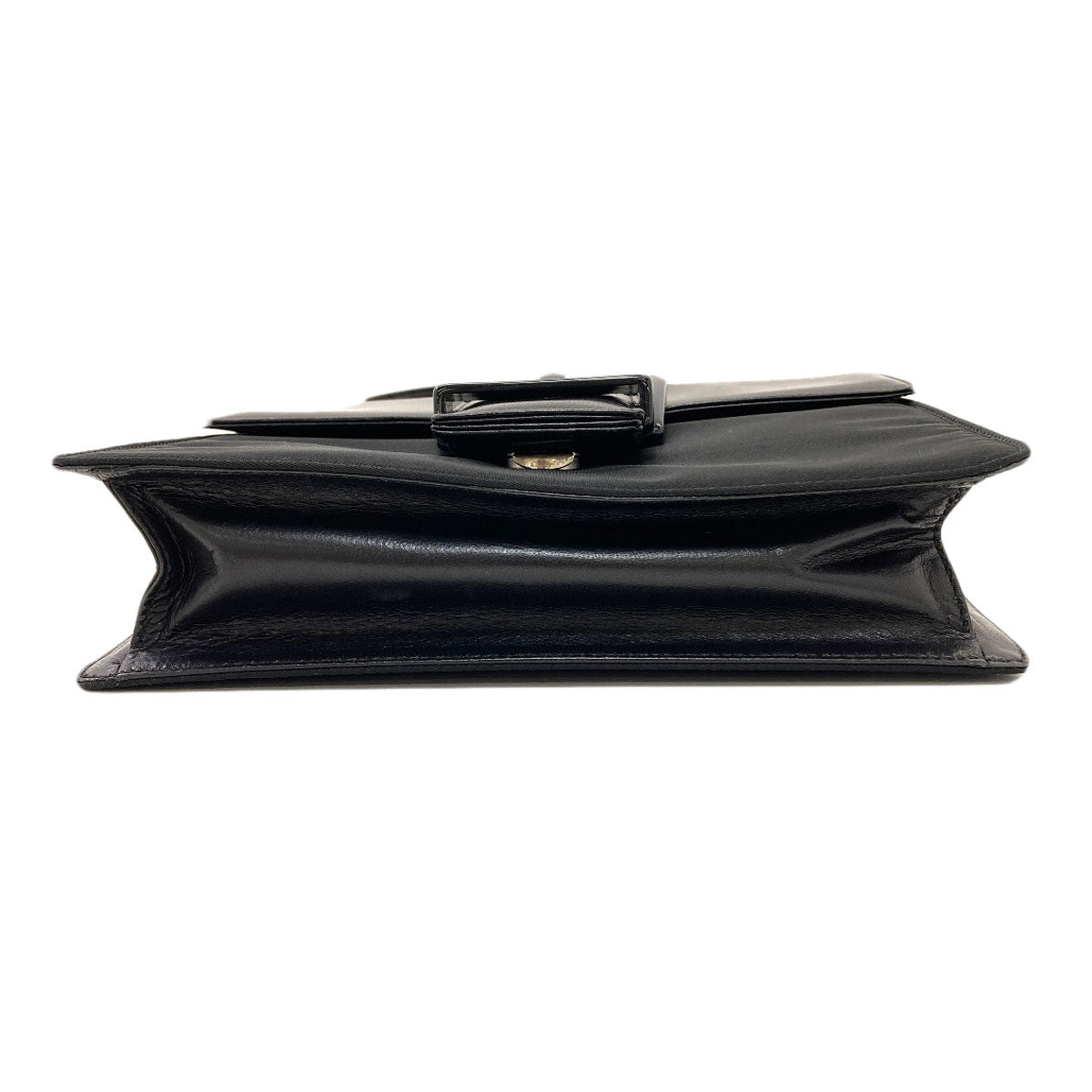 PRADA B7128 Belt motif Handbag Nylon LeatherLadies [Used]