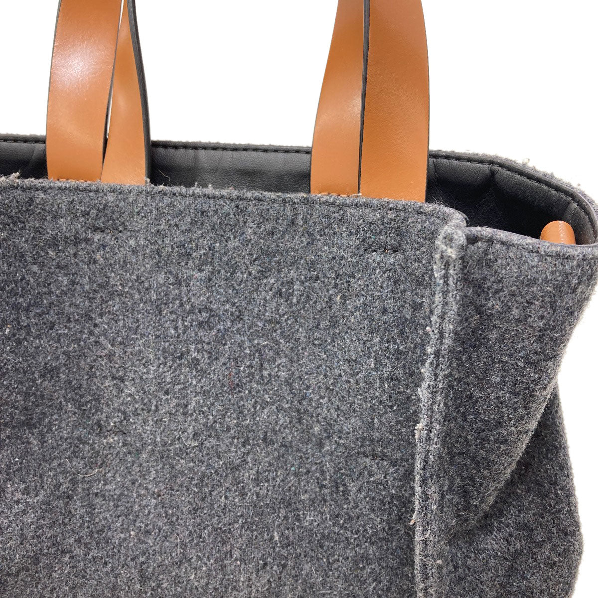 MARNI 2WAY Handbag Felt LeatherLadies [Used]