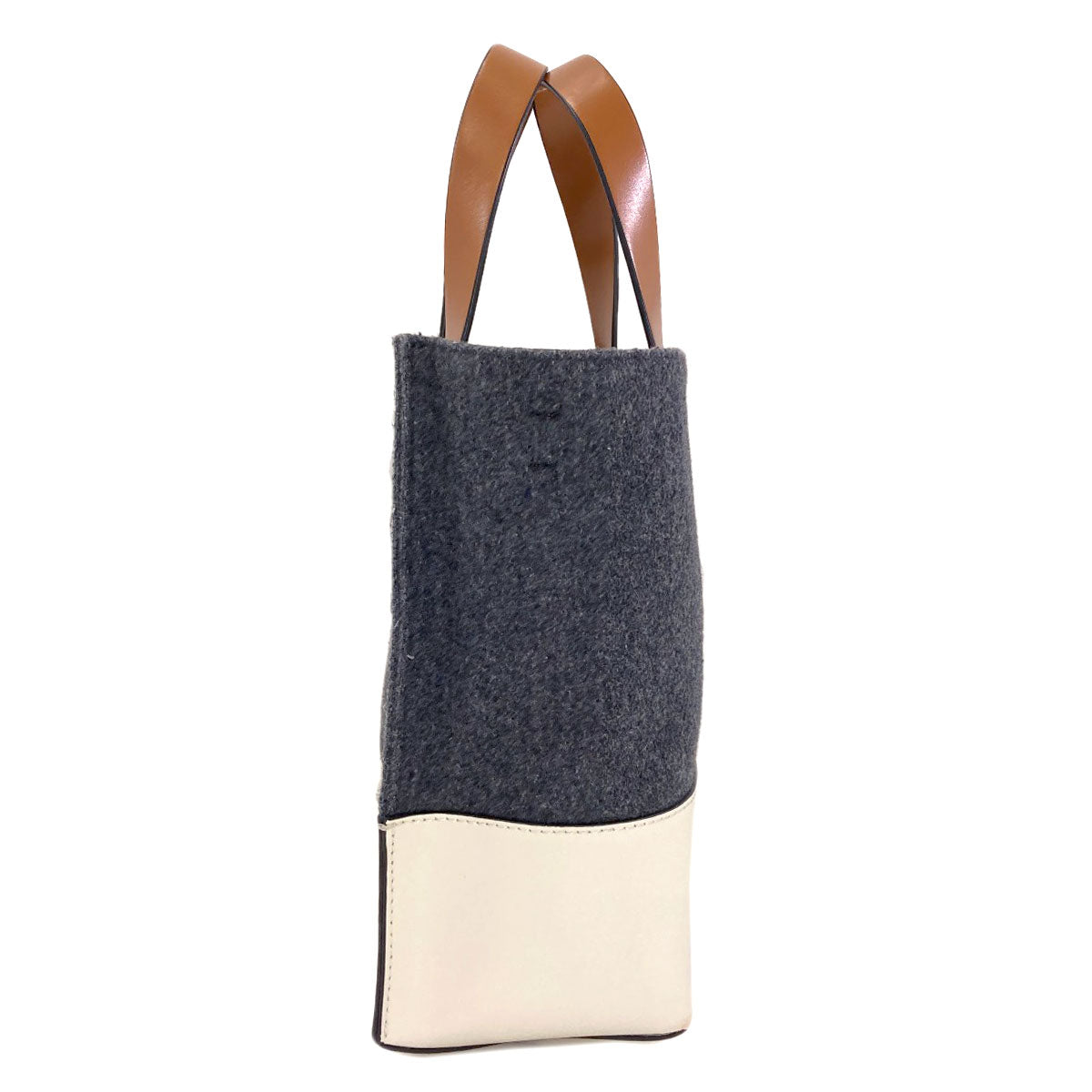 MARNI 2WAY Handbag Felt LeatherLadies [Used]