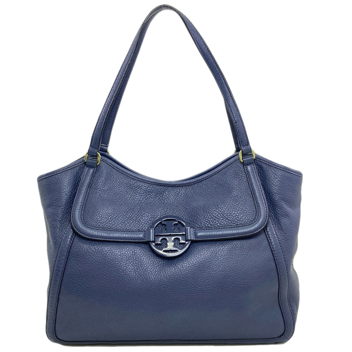 Tory Burch logo Tote Bag Leather Ladies [Used]