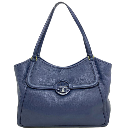 Tory Burch logo Tote Bag Leather Ladies [Used]