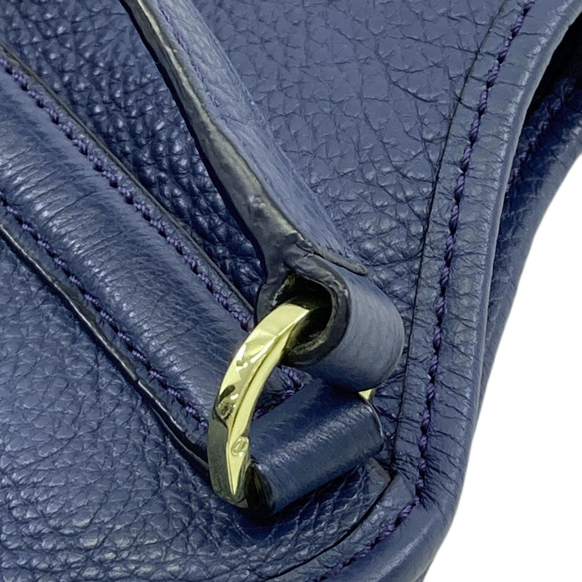 Tory Burch logo Tote Bag Leather Ladies [Used]