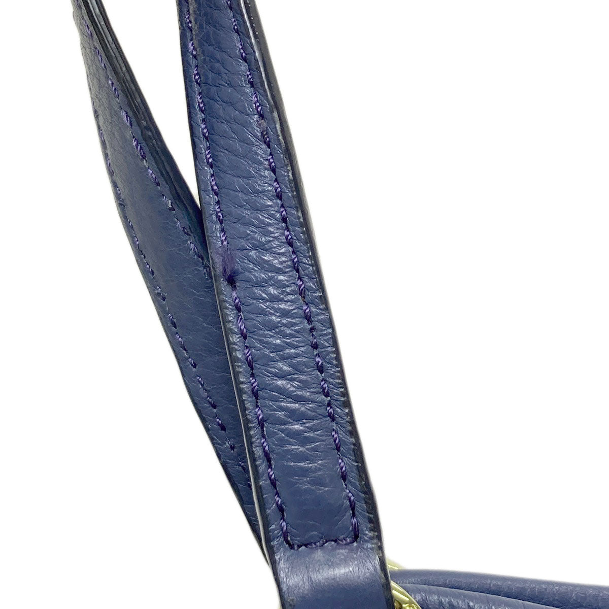 Tory Burch logo Tote Bag Leather Ladies [Used]