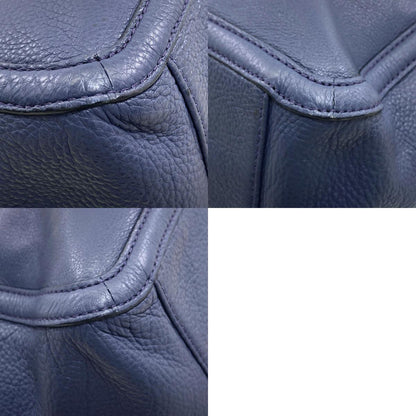 Tory Burch logo Tote Bag Leather Ladies [Used]