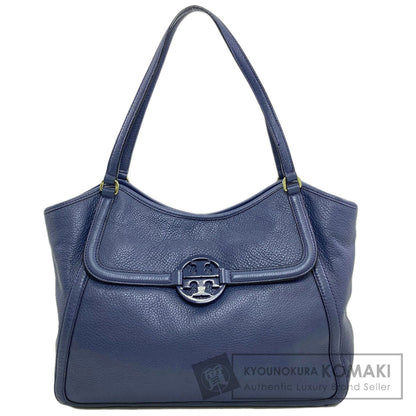 Tory Burch logo Tote Bag Leather Ladies [Used]