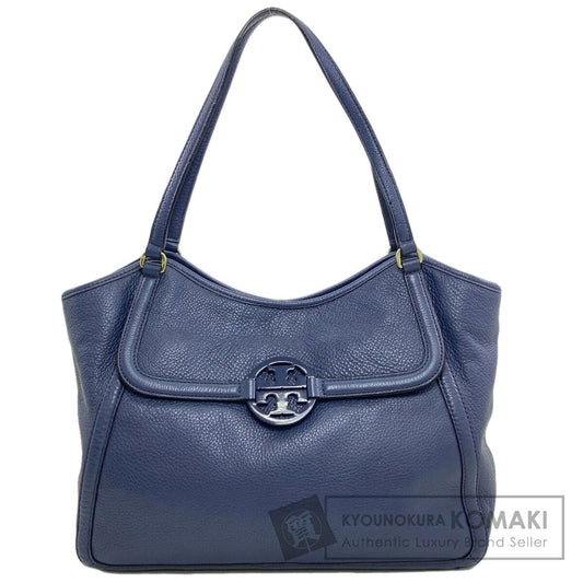 Tory Burch logo Tote Bag Leather Ladies [Used]
