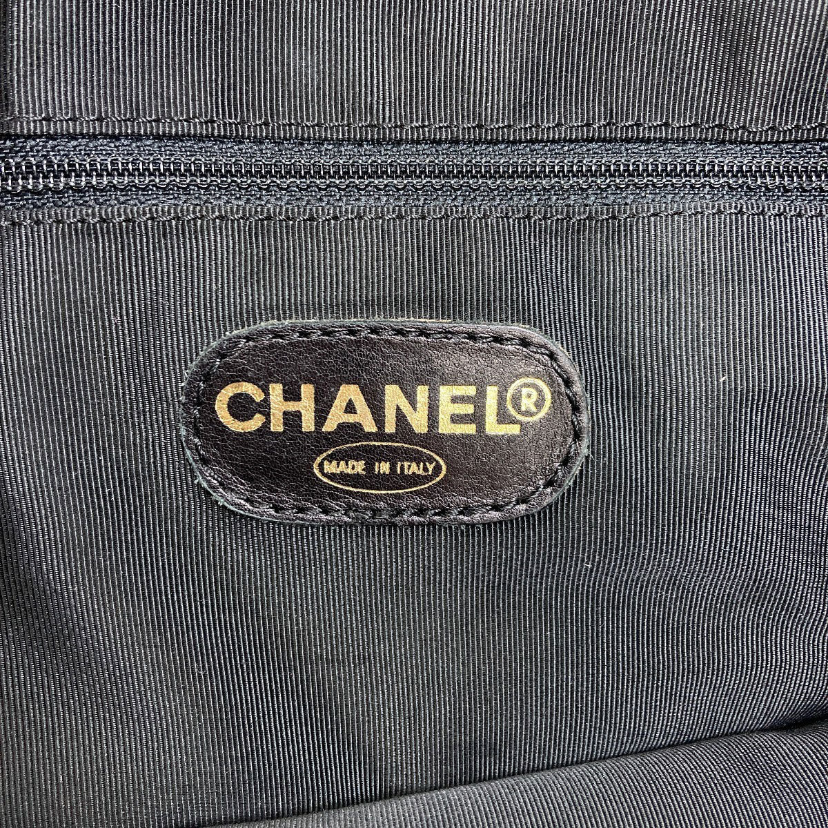 CHANEL COCO Mark GoldHardware Tote Bag Suede Ladies [Used]