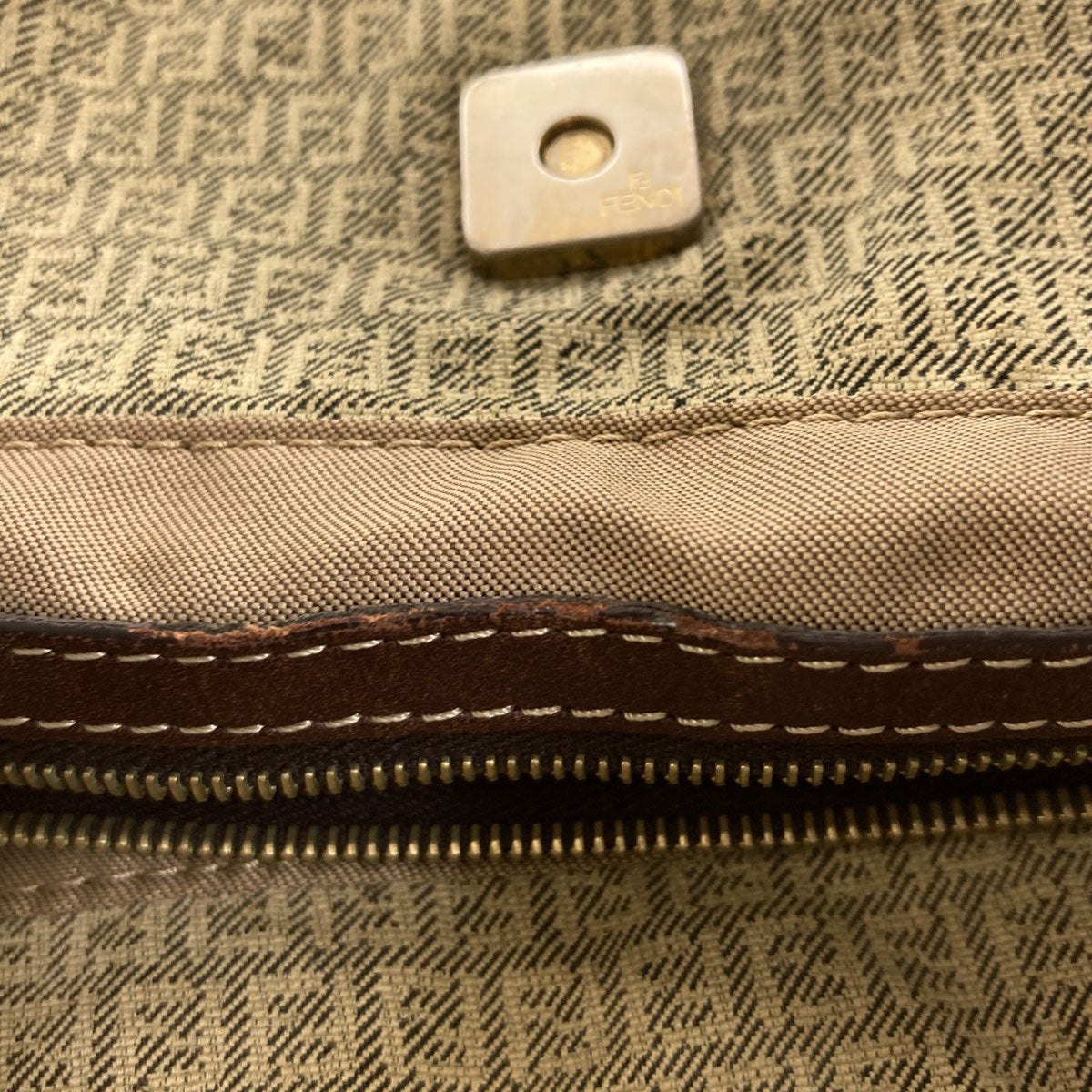 FENDI Zucchino Tote Bag Canvas Ladies [Used]