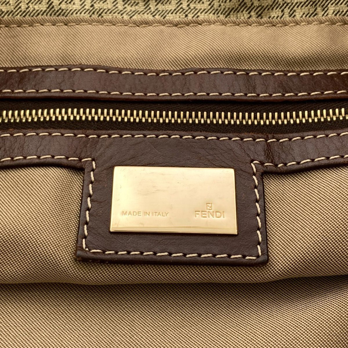 FENDI Zucchino Tote Bag Canvas Ladies [Used]