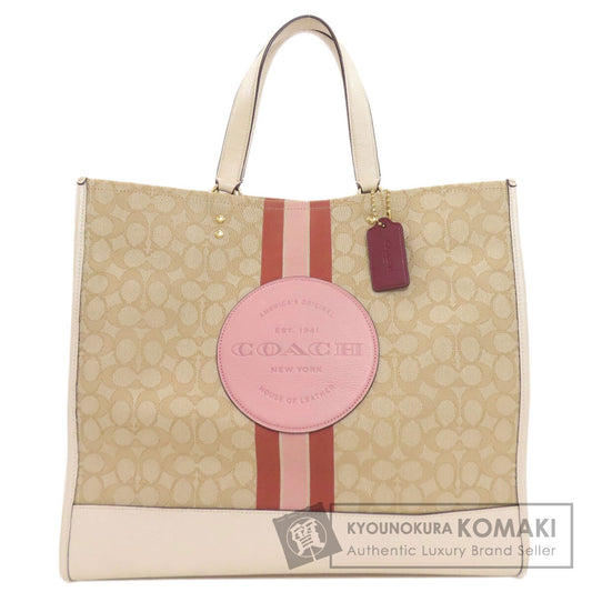 COACH C1548 dempsey signature Tote Bag Canvas Ladies [Used]