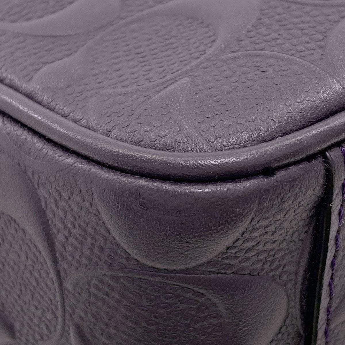 COACH 25515 Signature Shoulder Bag Leather Ladies [Used]