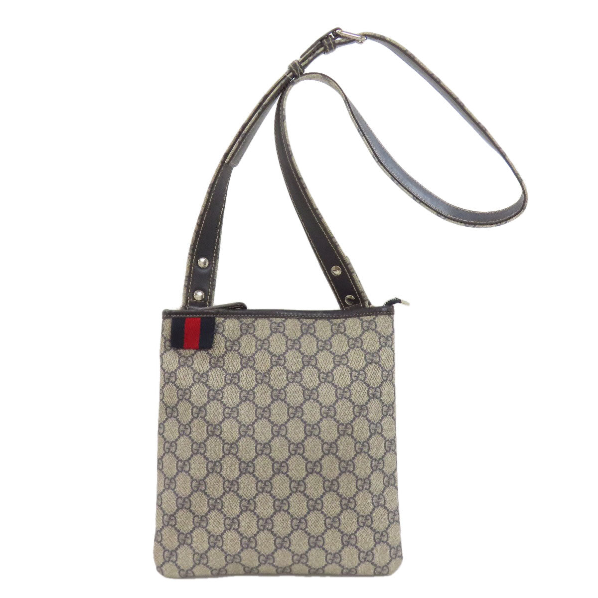 GUCCI 246413 GG Supreme Shoulder Bag PVC Ladies [Used]