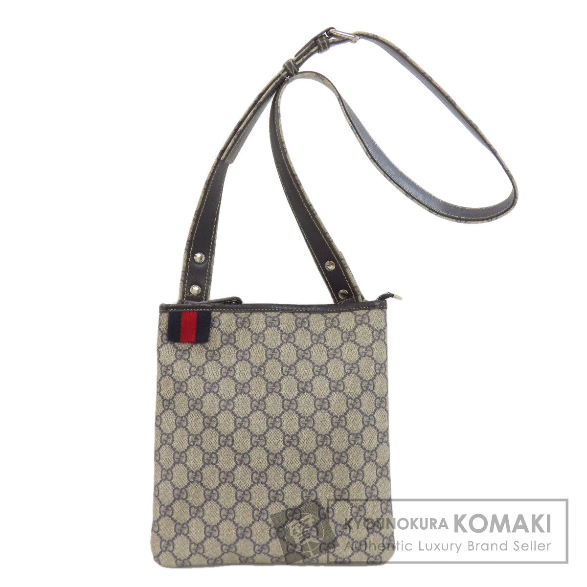 GUCCI 246413 GG Supreme Shoulder Bag PVC Ladies [Used]