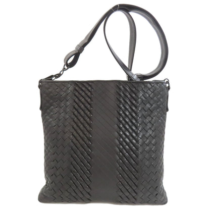 ボッテガヴェネタ イントレチャート ショルダーバッグ カーフ レディース 【中古】【BOTTEGA VENETA】