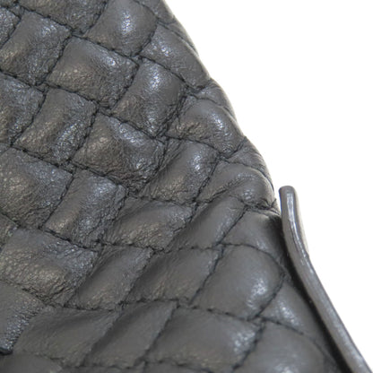 ボッテガヴェネタ イントレチャート ショルダーバッグ カーフ レディース 【中古】【BOTTEGA VENETA】