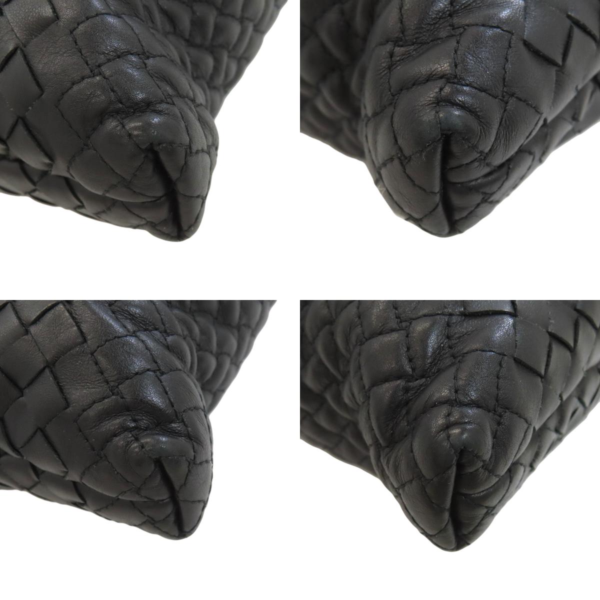 ボッテガヴェネタ イントレチャート ショルダーバッグ カーフ レディース 【中古】【BOTTEGA VENETA】