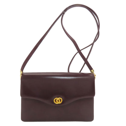 SELECT BAG Lowner London Shoulder Bag Leather Ladies [Used]