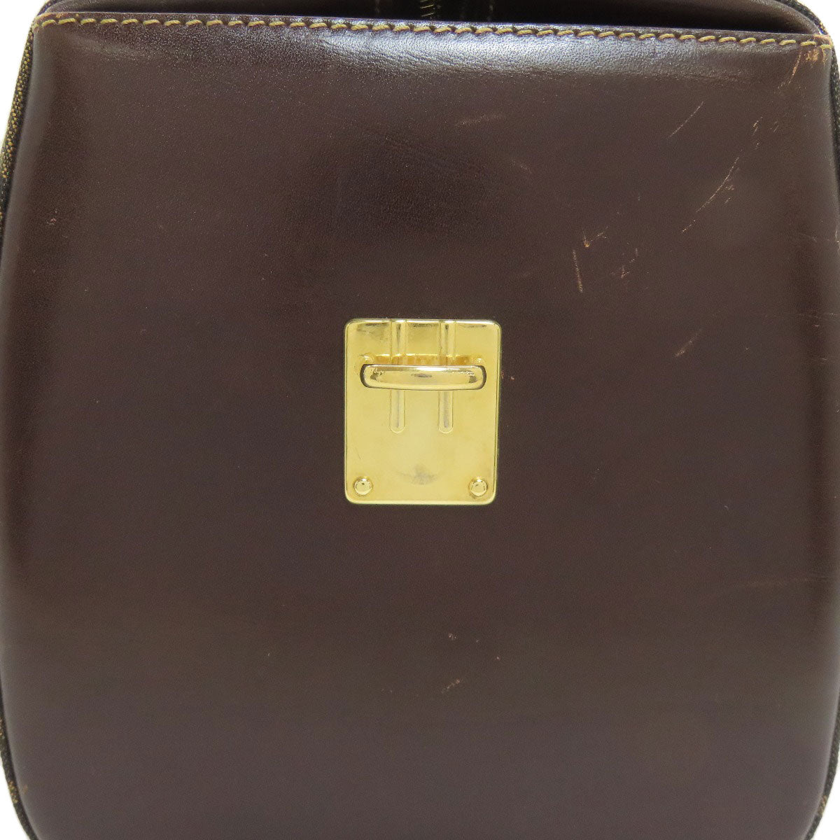 フェンディ ミニボストン ズッカ柄 ハンドバッグ キャンバス レディース 【中古】【FENDI】