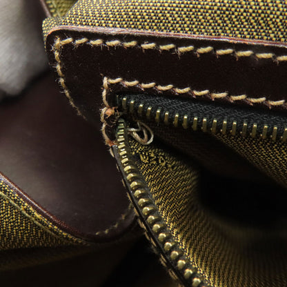 フェンディ ミニボストン ズッカ柄 ハンドバッグ キャンバス レディース 【中古】【FENDI】