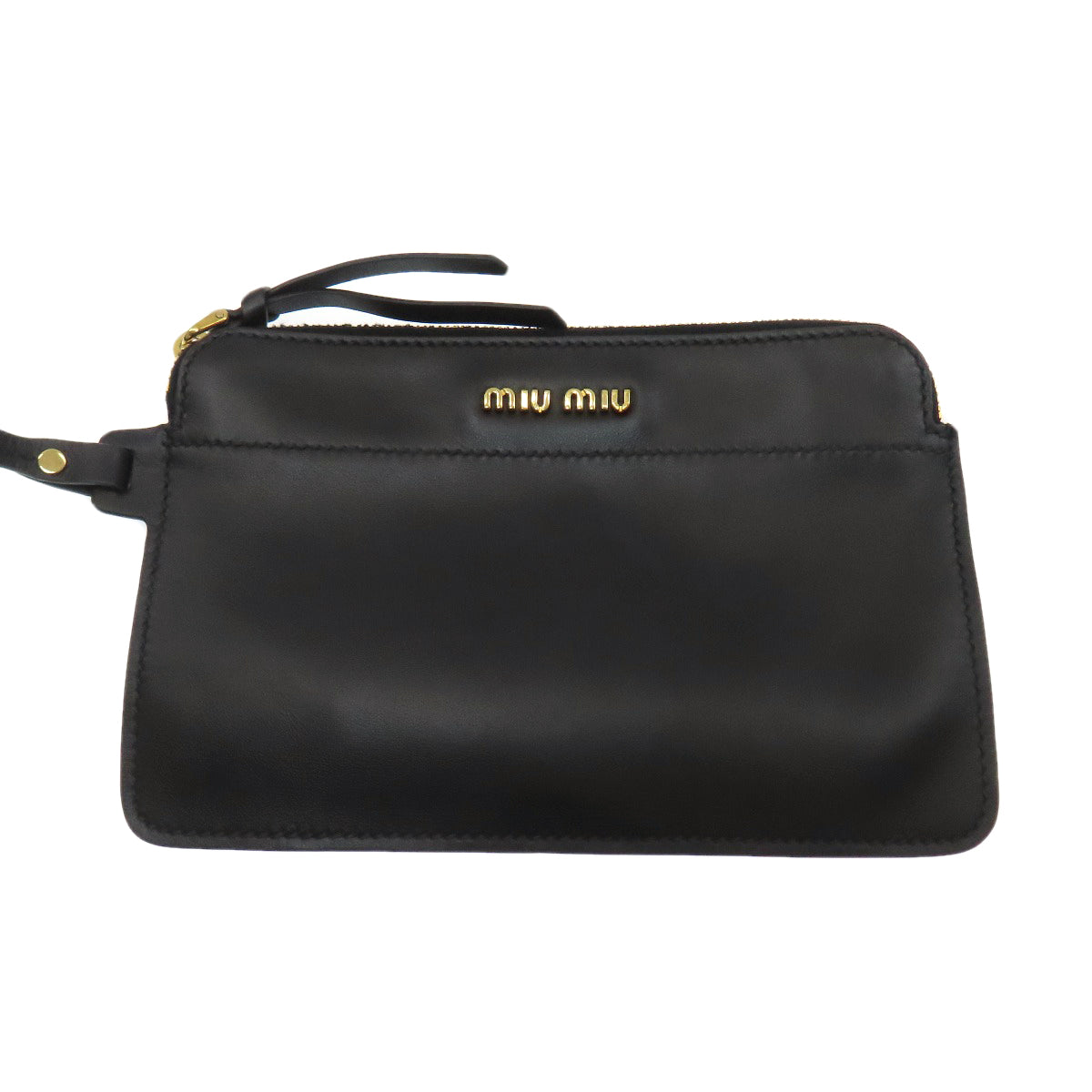 ミュウミュウ 編み込みバッグ トートバッグ カーフ レディース 【中古】【MIUMIU】