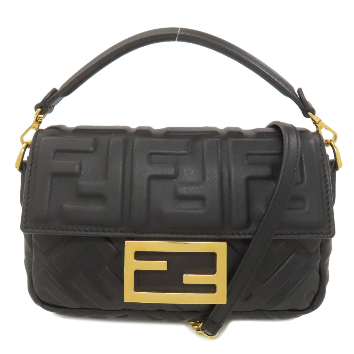 FENDI ChainShoulder Shoulder Bag Calf Ladies [Used]