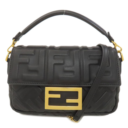 FENDI ChainShoulder Shoulder Bag Calf Ladies [Used]