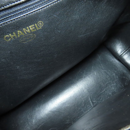 CHANEL Medallion GoldHardware Tote Bag Grained Calfskin Skin Ladies [Used]