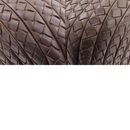 ボッテガヴェネタ イントレチャート ハンドバッグ カーフ レディース 【中古】【BOTTEGA VENETA】