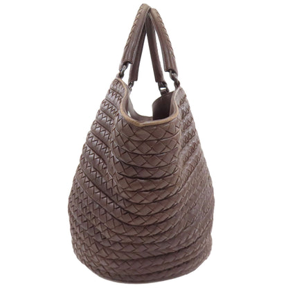 ボッテガヴェネタ イントレチャート ハンドバッグ カーフ レディース 【中古】【BOTTEGA VENETA】