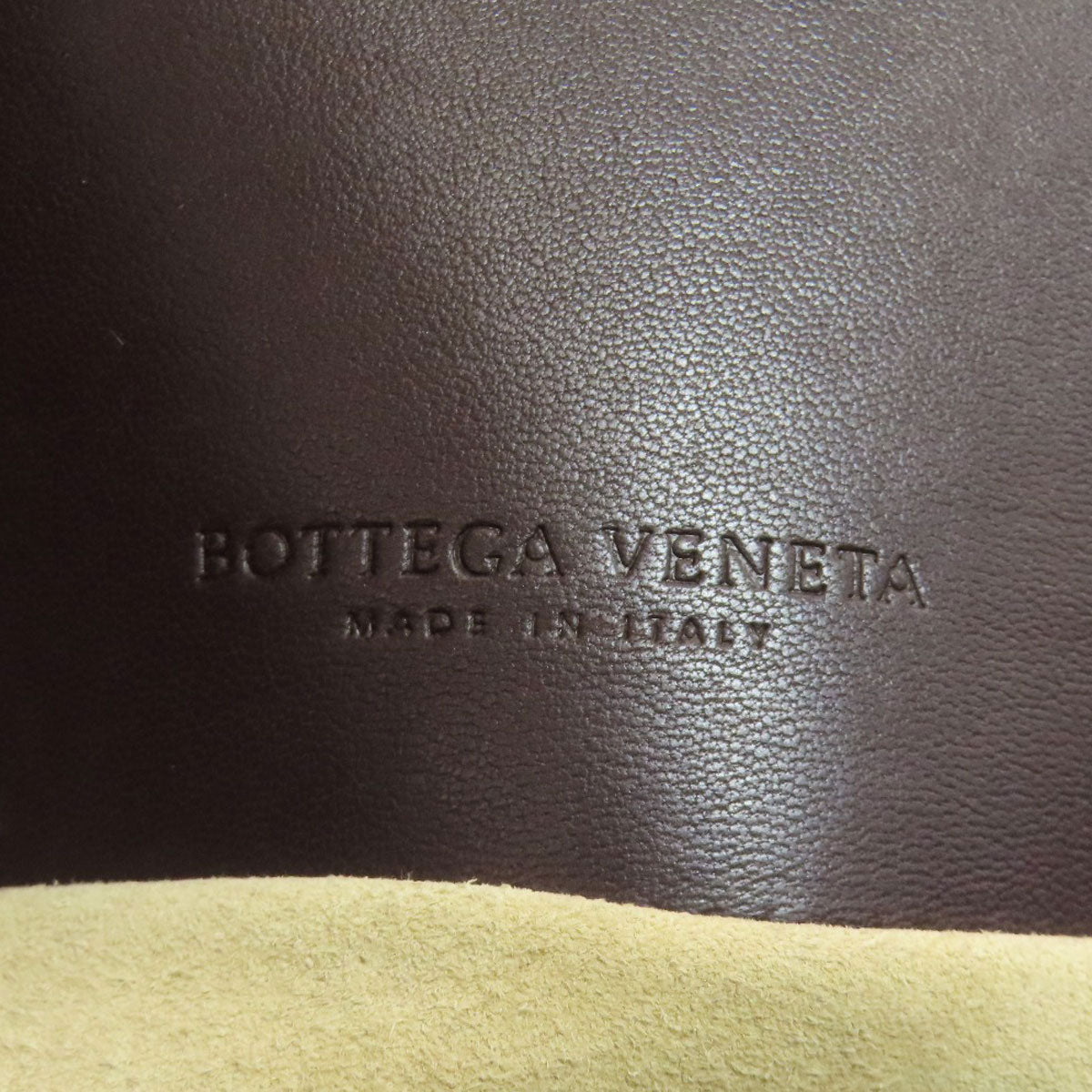 ボッテガヴェネタ イントレチャート ハンドバッグ カーフ レディース 【中古】【BOTTEGA VENETA】