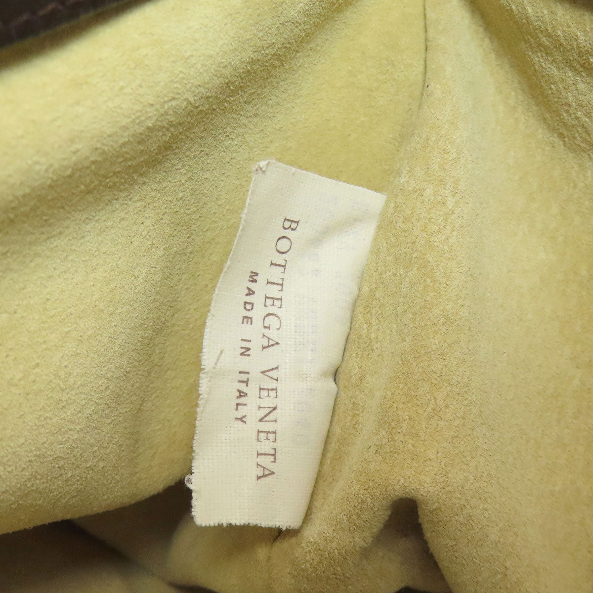 ボッテガヴェネタ イントレチャート ハンドバッグ カーフ レディース 【中古】【BOTTEGA VENETA】