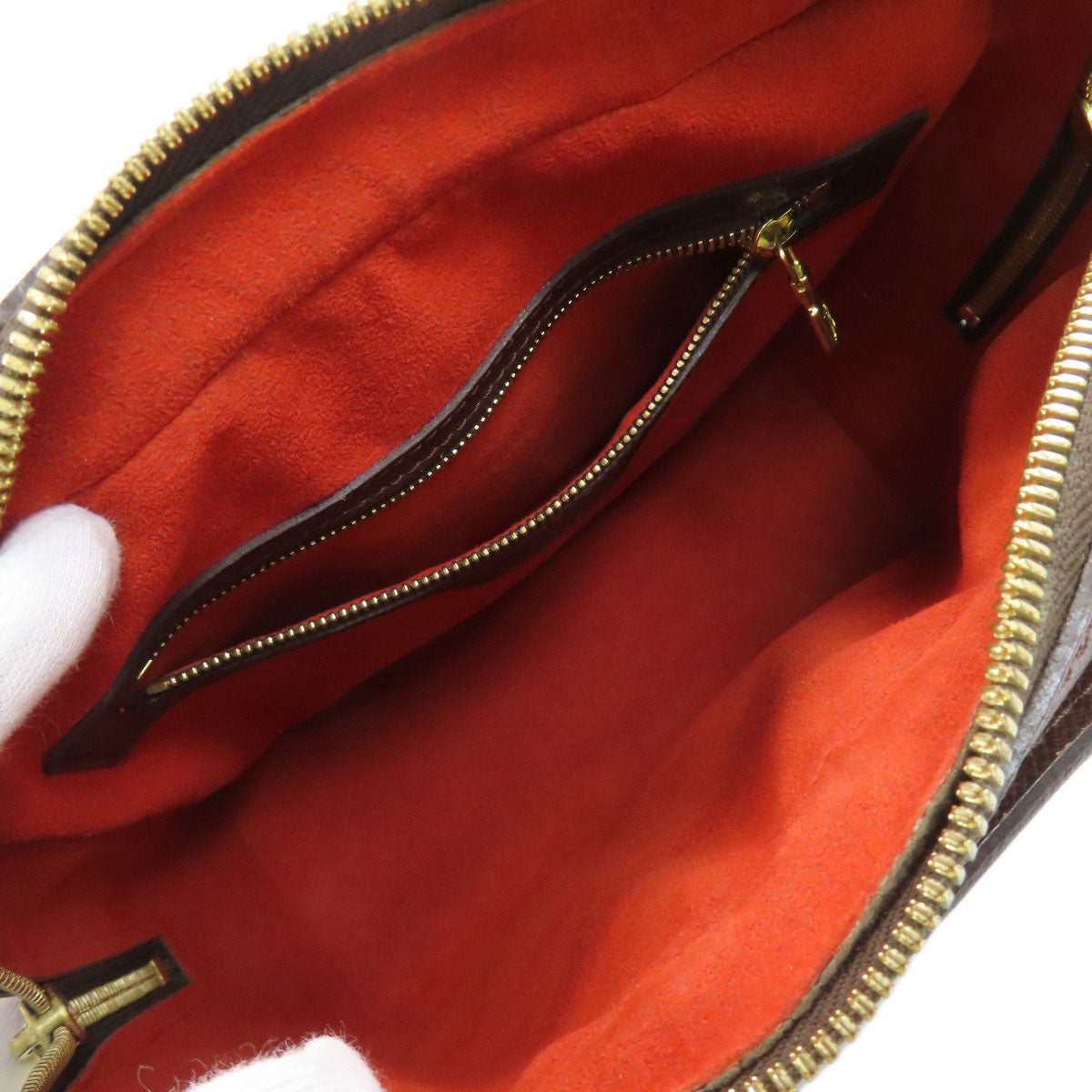 ルイヴィトン トリアナ ハンドバッグ ダミエキャンバス レディース 【中古】【LOUIS VUITTON】