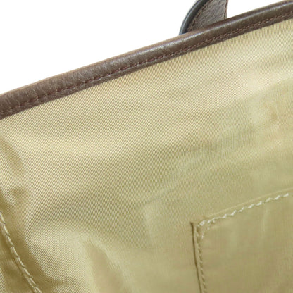 LOEWE logo Tote Bag Leather Ladies [Used]