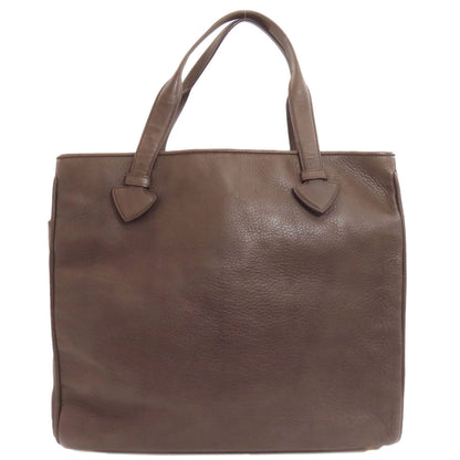 LOEWE logo Tote Bag Leather Ladies [Used]