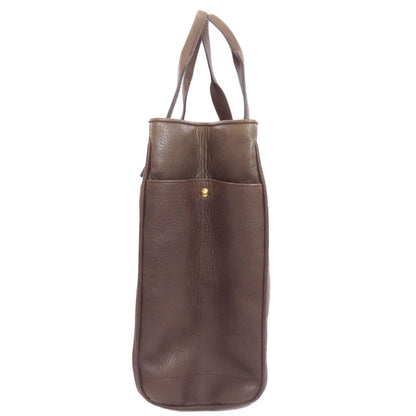 LOEWE logo Tote Bag Leather Ladies [Used]