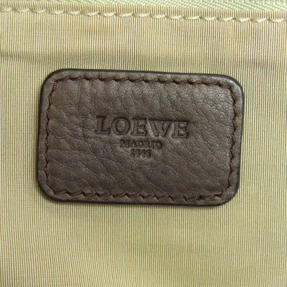 LOEWE logo Tote Bag Leather Ladies [Used]