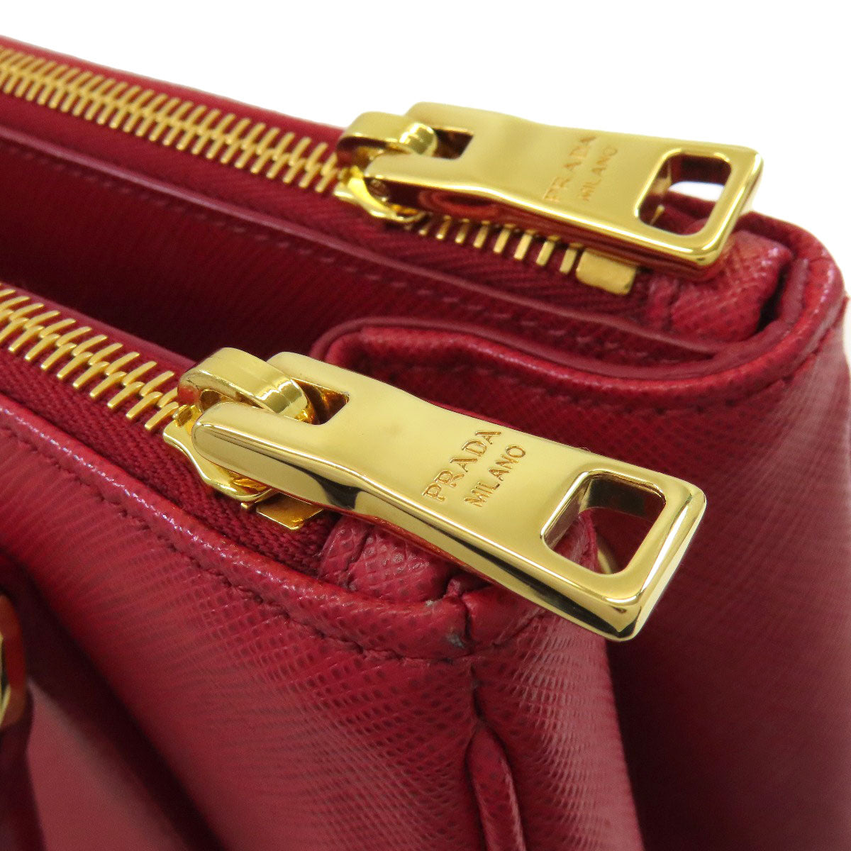 プラダ 1BA256 2WAY ハンドバッグ サフィアーノ レディース 【中古】【PRADA】