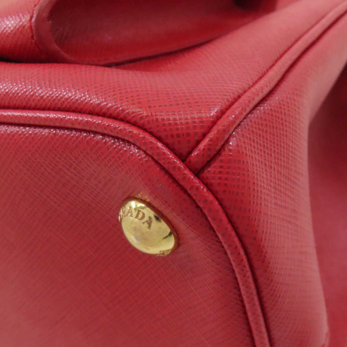 プラダ 1BA256 2WAY ハンドバッグ サフィアーノ レディース 【中古】【PRADA】