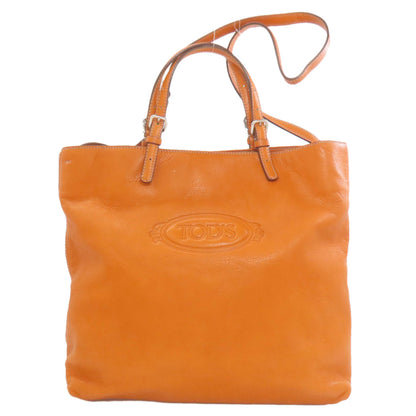 TODS 2WAY Tote Bag Leather Ladies [Used]
