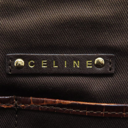 セリーヌ マカダム柄 フリンジ ハンドバッグ キャンバス レディース 【中古】【CELINE】