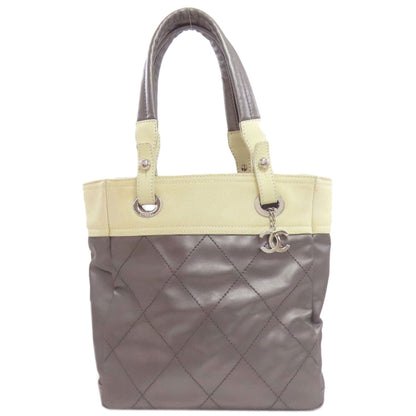 シャネル パリビアリッツ PM シルバー金具 ハンドバッグ カーフ レディース 【中古】【CHANEL】