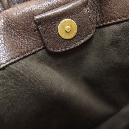 MIUMIU logo Tote Bag Calf Ladies [Used]