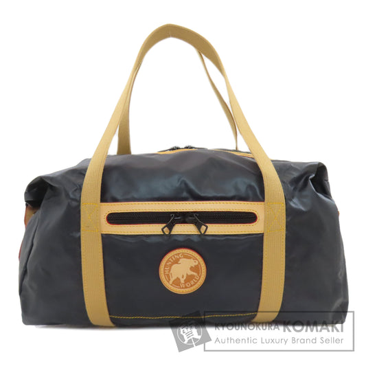 HUNTING WORLD logo Handbag Nylon Ladies [Used]