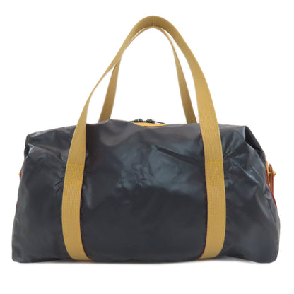 HUNTING WORLD logo Handbag Nylon Ladies [Used]