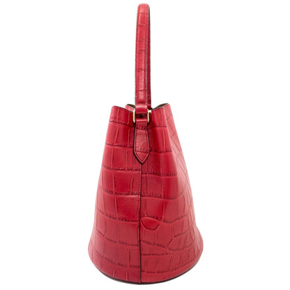Furla Embossed 2WAY Handbag Leather Ladies [Used]
