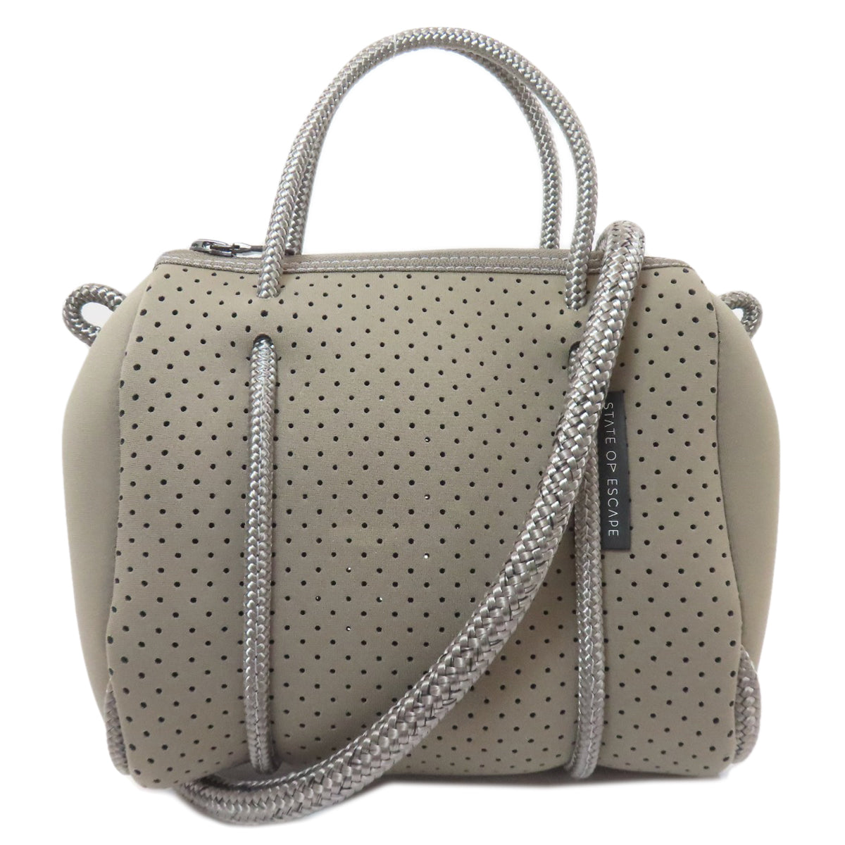 セレクトバッグ ステイトオブエスケープ 2WAY ハンドバッグ ネオプレン レディース 【中古】【SELECT BAG】