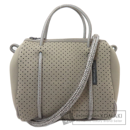 セレクトバッグ ステイトオブエスケープ 2WAY ハンドバッグ ネオプレン レディース 【中古】【SELECT BAG】