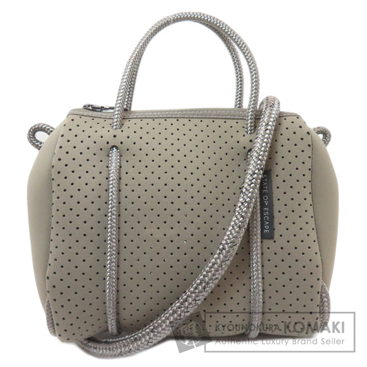 セレクトバッグ ステイトオブエスケープ 2WAY ハンドバッグ ネオプレン レディース 【中古】【SELECT BAG】