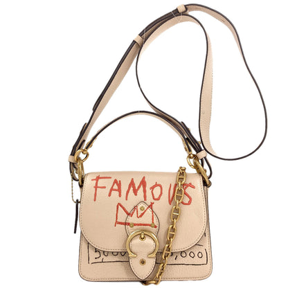 COACH 6892 Basquiat collaboration 2WAY Shoulder Bag Leather Ladies [Used]