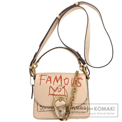 COACH 6892 Basquiat collaboration 2WAY Shoulder Bag Leather Ladies [Used]